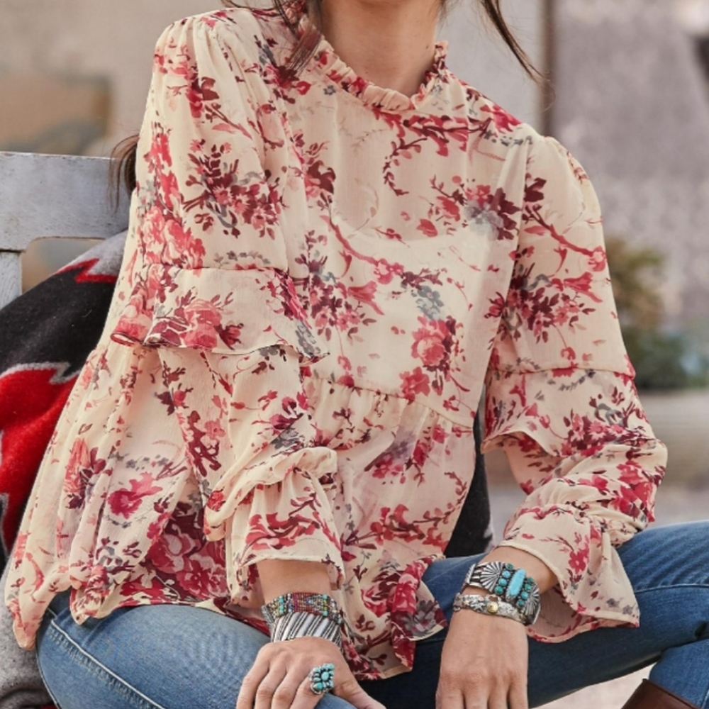 🌿FLORAL BLOUSE🌿